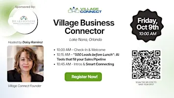 Village Business Connector 10/9/2026