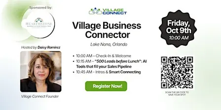 Village Business Connector 10/9/2026