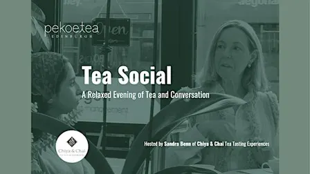 Tea Social – A Relaxed Evening of Tea and Conversation in Edinburgh