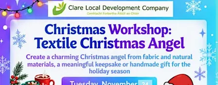 Christmas Workshop: Textile Christmas Angel