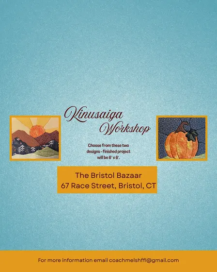 Kinusaiga (painting with fabric) Workshop