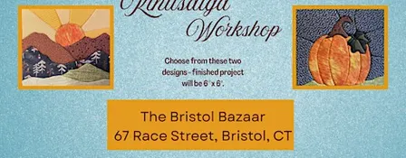 Kinusaiga (painting with fabric) Workshop