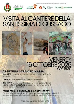 Visita al cantiere della Santissima di Gussago