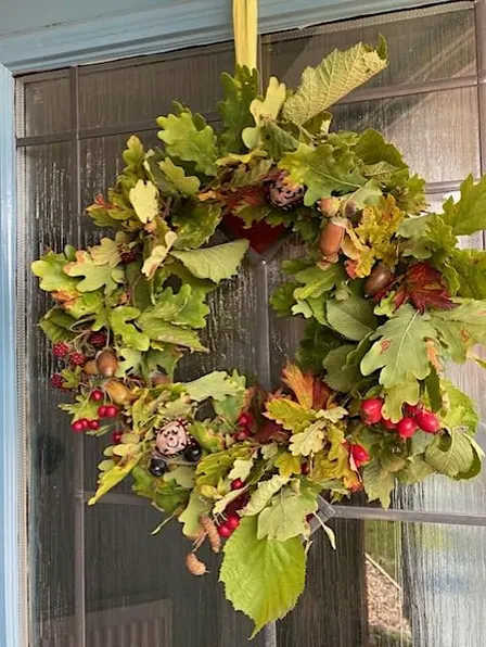 Autumnal wreath making at Ryton Pools Country Park