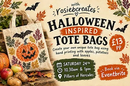 Halloween Printed Tote Bag Workshop