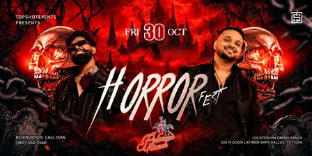 HORROR FEST Dallas 2026 | Bollyween Party at Palomino Ranch- Dallas