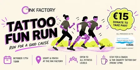 The Ink Factory: Tattoo Fun Run for CCRAS