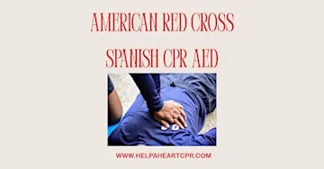 American Red Cross Spanish CPR AED Certification