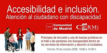 Accesibilidad e Inclusión. Atención al ciudadano con discapacidad
