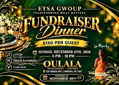 ETSA fundraising dinner!