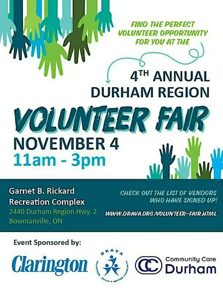 4th Annual Durham Region Volunteer Fair