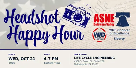 ASNE Delaware Valley & WID Liberty Chapter presents Headshot Happy Hour