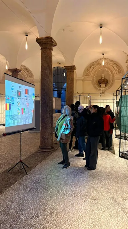 Inaugurazione mostra "Racconti dal confine. Disegni e parole di migrazione