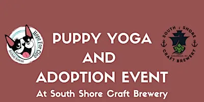 Puppy Yoga and Adoption Event
