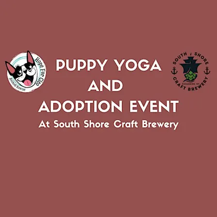 Puppy Yoga and Adoption Event