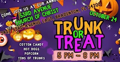 FREE Pumpkin Lights & Candy Nights: A Good Old-Fashioned Trunk or Treat