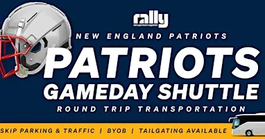 Packers vs Patriots – Gameday Fan Shuttle to Gillette Stadium | Nov. 8