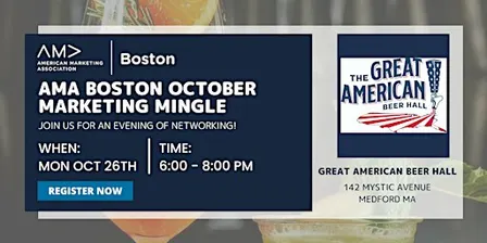 AMA Boston: October Marketing Mingle