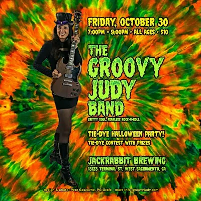 Tie-dye Halloween Party!