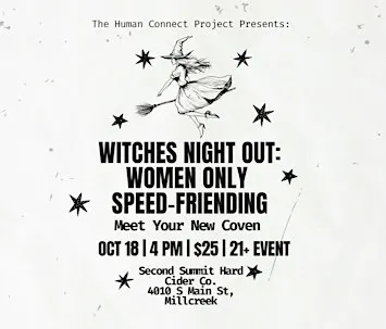 Witches Night Out: Women-Only Speed-Friending in Salt Lake City