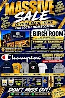 GHOE 100 Centennial Pop-Up Shop: Official Champion & Custom Apparel Hub
