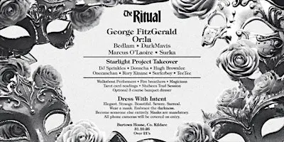 The Ritual - 31.10.26 - Burtown House Kildare [Bus Ticket Only]