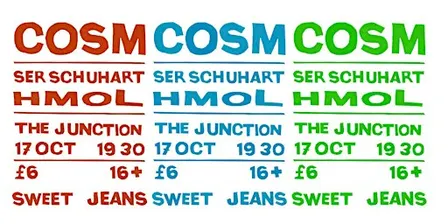 COSM + SER SCHUHART + HMOL @ THE JUNCTION
