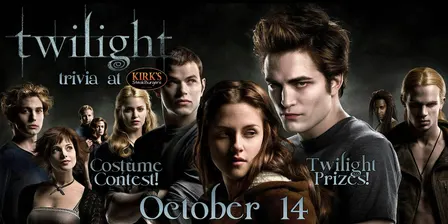 Twilight Trivia Night at Kirk's Steakburgers!