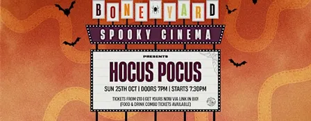 Spooky Cinema at The Boneyard