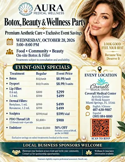Aura Medical Wellness | Beauty & Wellness | Belleza y Bienestar | 美丽与健康