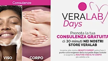 Veralab Days presso Store Veralab Bologna | dal 21 al 30 Settembre
