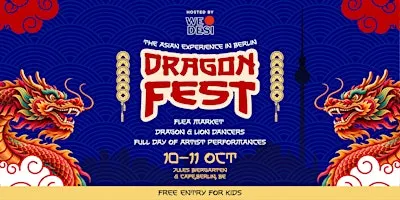 DRAGON FEST 2026 - Berlin's Pan-Asian Culture Festival