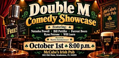 Comedy Showcase at McCabe's Irish Pub