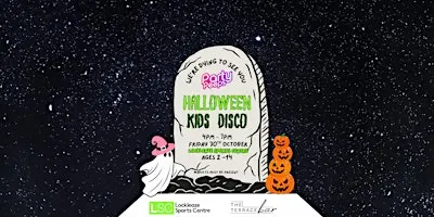 LSC Kids Halloween Disco