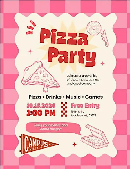 JDM Pizza Party