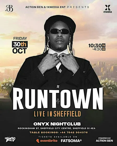 RunTown Live In Sheffield