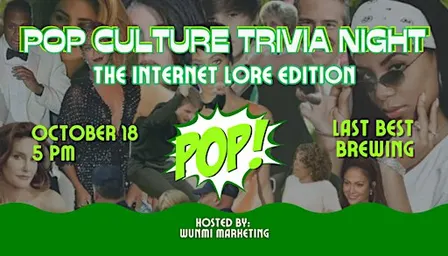 Pop Culture Trivia Night