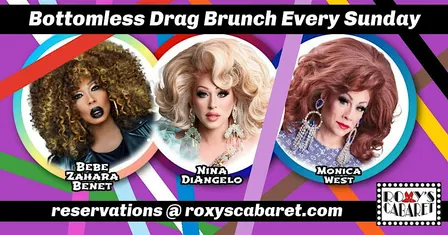Bottomless Drag Brunch at Roxy's Cabaret
