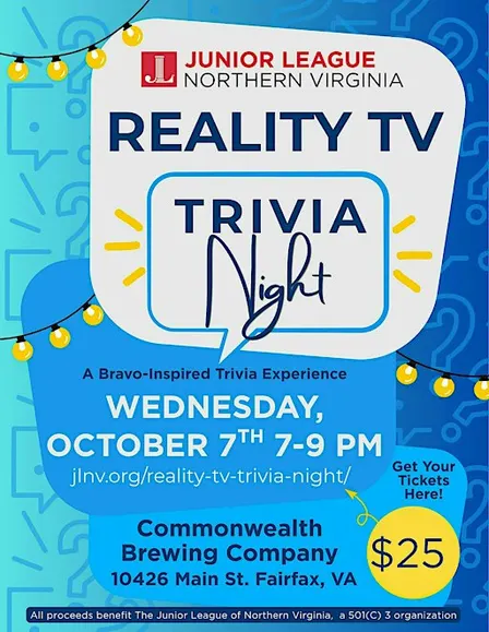 Reality TV Trivia Night!