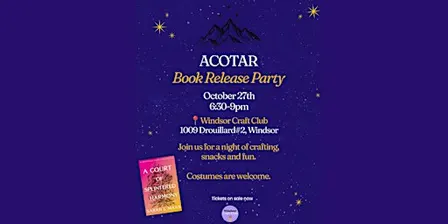 ACOTAR Book Release Party