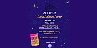ACOTAR Book Release Party