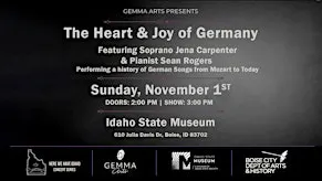 The Heart & Joy of Germany ("Here We Have Idaho" concert series)