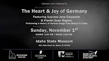 The Heart & Joy of Germany ("Here We Have Idaho" concert series)
