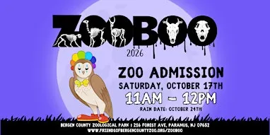 Zoo Boo 2026 (Zoo Only) Saturday Oct 17th 11am-12noon