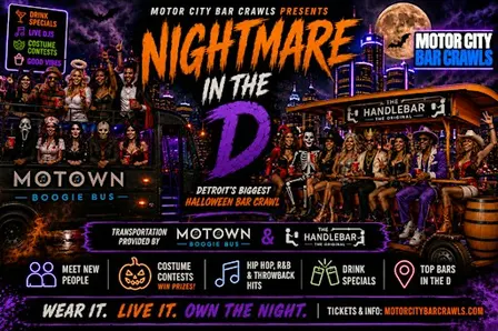 Nightmare in the D: Halloween Bar Crawl
