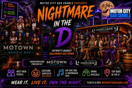 Nightmare in the D: Halloween Bar Crawl