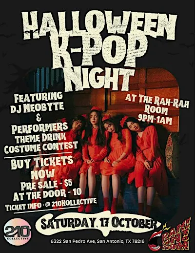 Halloween K-Pop Night at Rah! Rah! Room