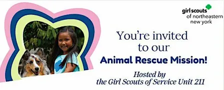 Animal Rescue Mission Hosted by GSNENY's Service Union 211