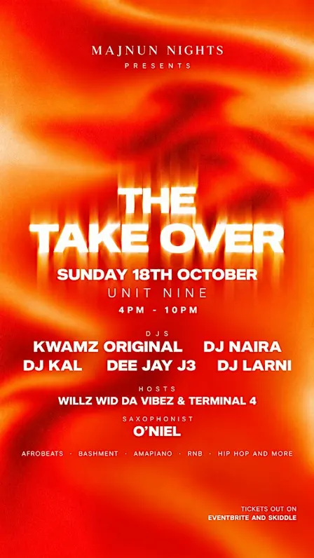 MAJNUN NIGHTS PRESENTS THE TAKE OVER