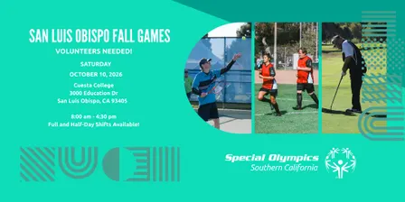 Special Olympics San Luis Obispo Fall Games